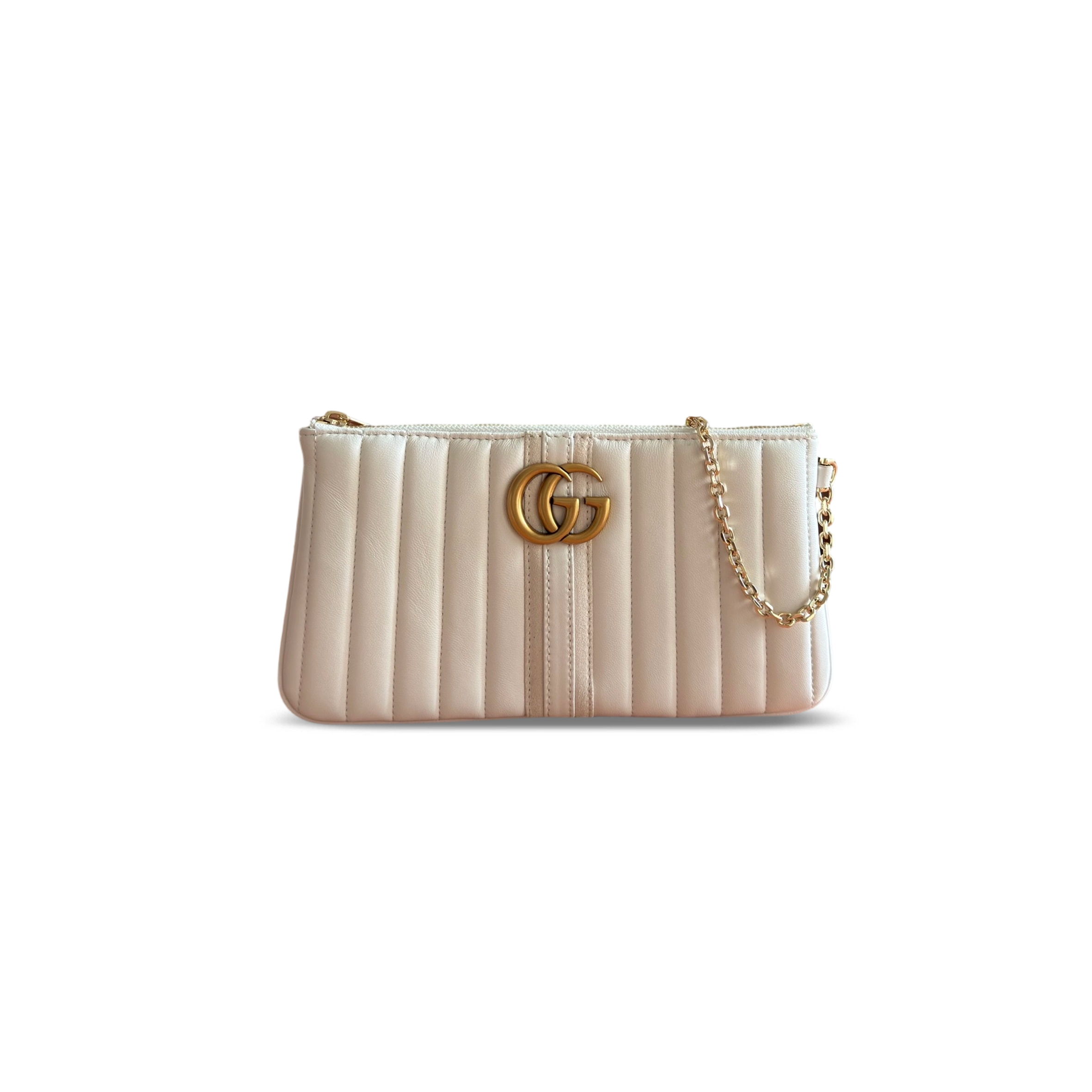 GUCCI GG MARMONT POUCH WITH STRAP A006X2 (26*13*1.5cm)